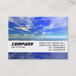 Texture Band - Sea and Sky Business Card