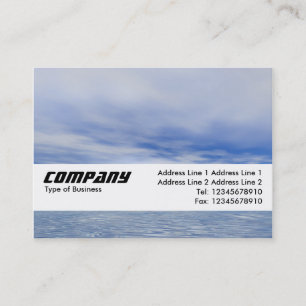 Texture Band - Sea and Sky Business Card