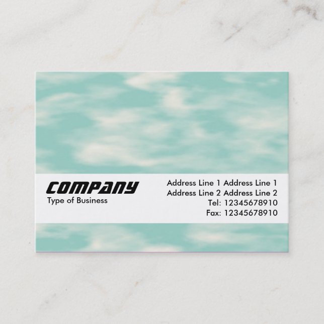 Texture Band - Sky Business Card (Front)