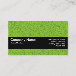 Texture Band V2 - Green Marble Business Card