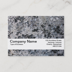 Texture Band V2 - Grunge Flowers Business Card