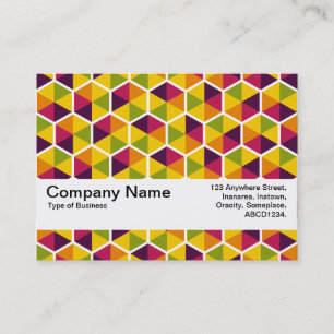 Texture Band V2 - Hexagon pattern 01 Business Card