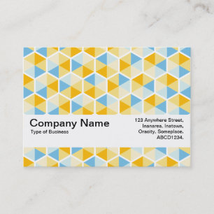 Texture Band V2 - Hexagon pattern 03 Business Card