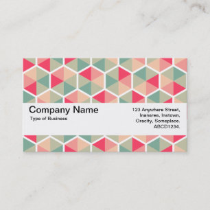 Texture Band V2 - Hexagon pattern 04 Business Card