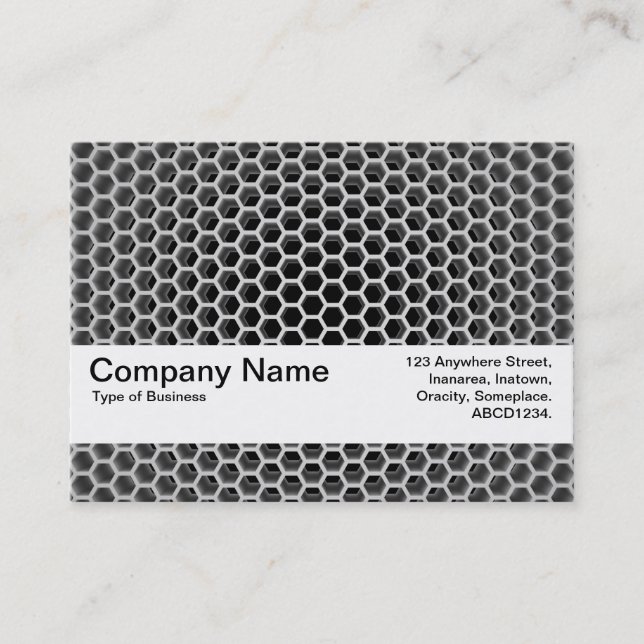 Texture Band V2 - Honeycomb Business Card (Front)