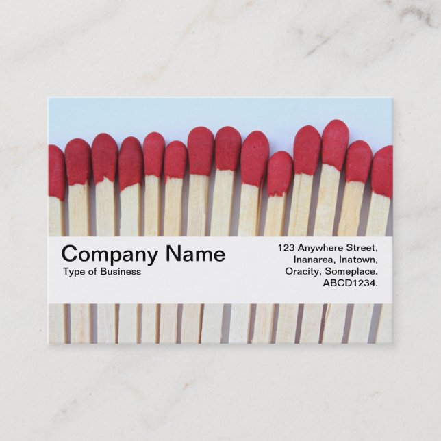 Texture Band V2 - Matches 03 Business Card (Front)