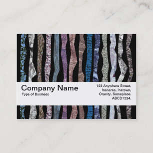 Texture Band V2 - Mineral Stripes Business Card