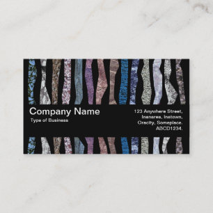 Texture Band V2 - Mineral Stripes Business Card