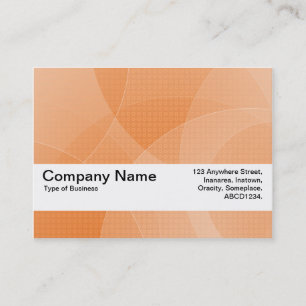 Texture Band V2 - Orange Curves Business Card