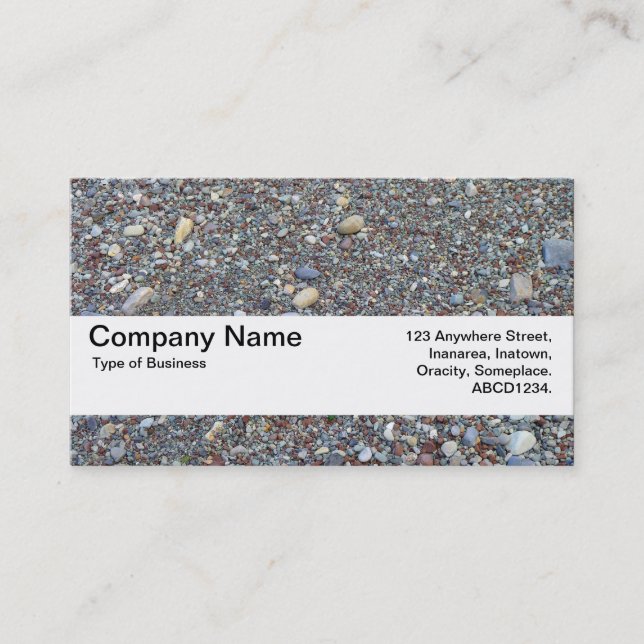 Texture Band V2 - Pebble Beach Business Card (Front)
