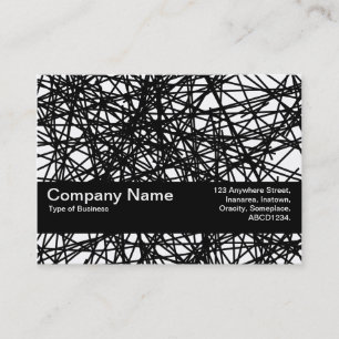 Texture Band V2 - Random Lines Business Card