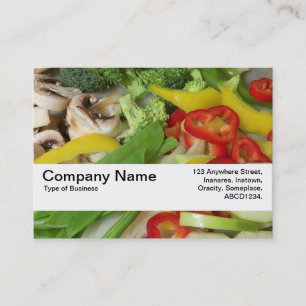 Texture Band V2 - Stir-fry Vegetables 02 Business Card