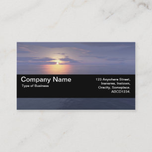 Texture Band V2 - Sunrise/Sunset Business Card