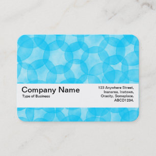 Texture Band V2 - Watercolor Spots - Sky Blue Business Card