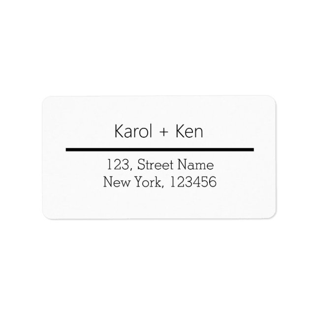 TEXTURE blanche SIMPLE TEXTE MINIMAL ÉTIQUETTE (Devant)