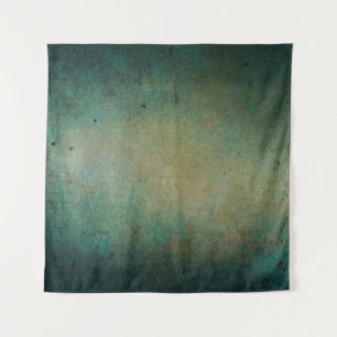 Texture blue green gradient wall tapestry