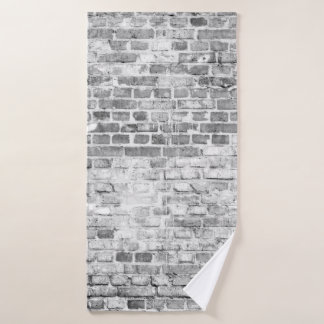 Texture. Brick backgroundabandoned,architecture,at Bath Towel