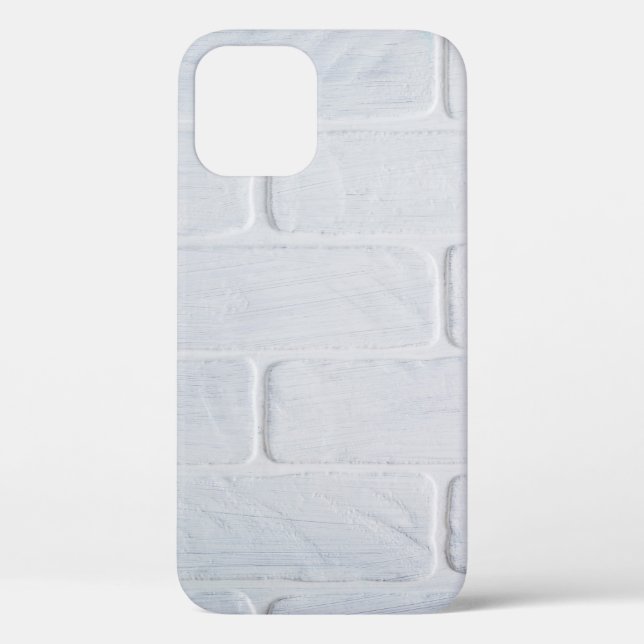Texture brick wall white paint Case-Mate iPhone case (Back)