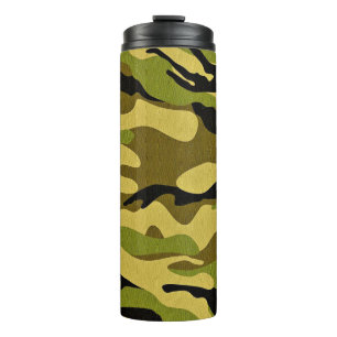 Texture camouflage soldier surface thermal tumbler