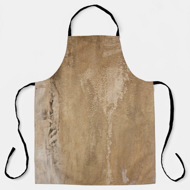 Texture canvas artist paint design apron (Front)