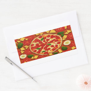 Texture cheese abstract cool food tomato sticker