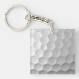Texture de balle de golf blanche gaufree
