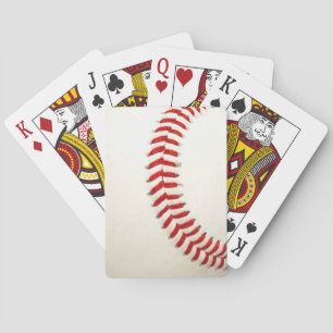 Texture de base-ball cartes de jeu