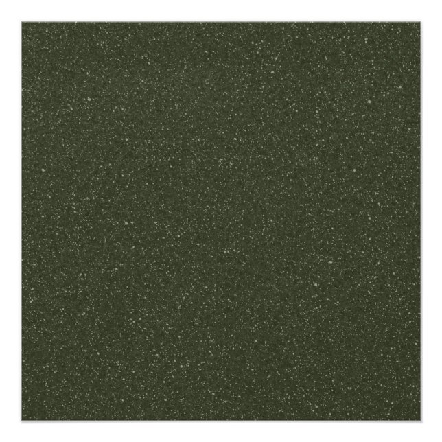 Texture de Bruit Mousse Vert Affiche Imprimée Bril (Devant)