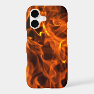 Texture de Flamme de Feu Design Abstrait Fougueu
