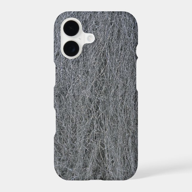 Texture de laine d'acier gris foncé (Verso)