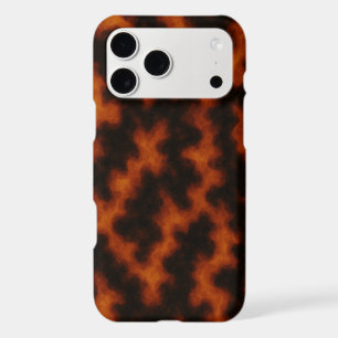 Texture de lave ardente Motif abstrait – Couture a