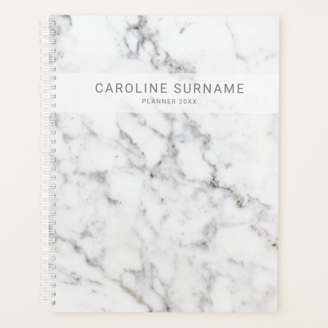 Texture de marbre blanc faux semblable & Texte per (Devant)