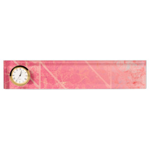 Texture de marbre de rose de plaque signalétique