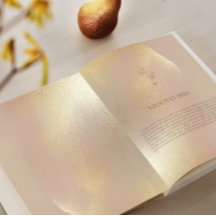 Texture d'or Elégant Mariage Invitation