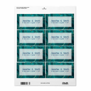 Texture en marbre liquide turquoise avec accents o