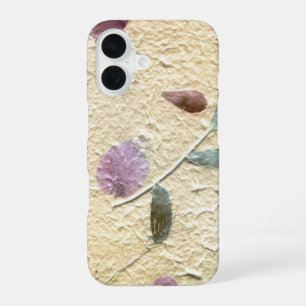 Texture Floral Abstract iPhone 16 Case