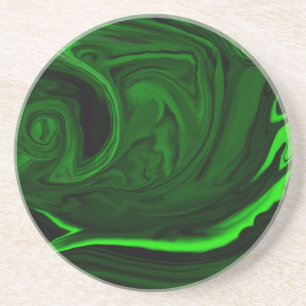 texture green malachite coaster