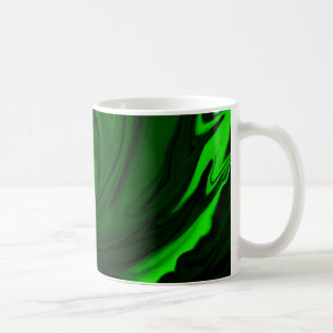 texture green malachite coffee mug
