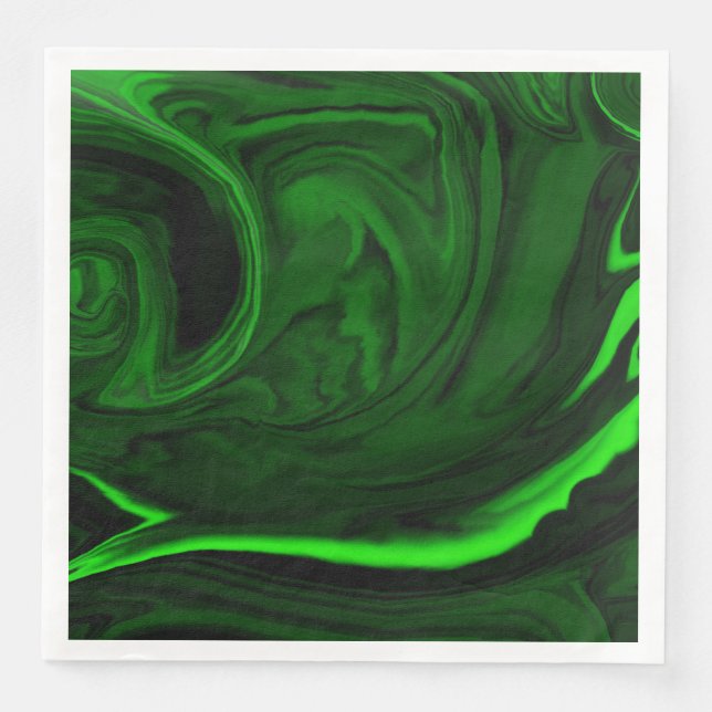texture green malachite stone collections napkin (Front)