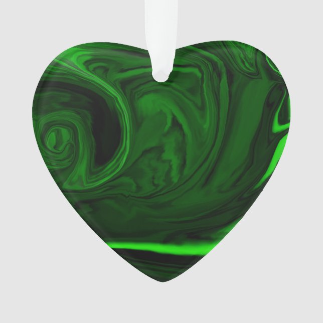 texture green malachite stone collections ornament (Front)