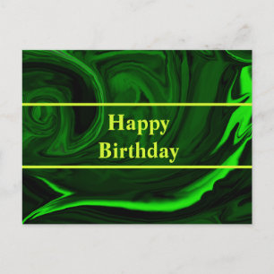 texture green malachite stone ,personalized postcard