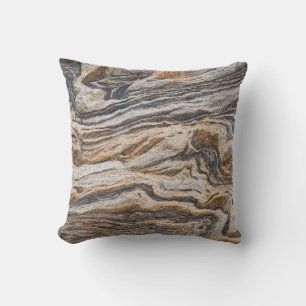 Texture marble abstract pattern throw pillow