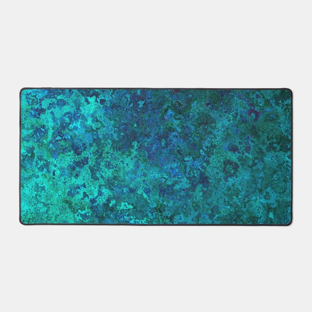 Texture marbre pierre bleu et turquoise naturel (Recto)
