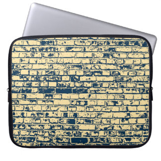 Texture of a brick wall. Elegant wallpaper design. Laptop Sleeve