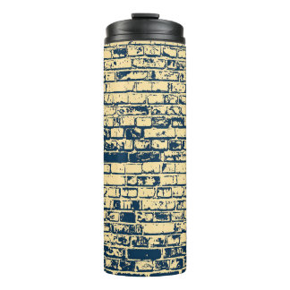 Texture of a brick wall. Elegant wallpaper design. Thermal Tumbler