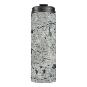 Texture of an old cracked concrete wall. Backgroun Thermal Tumbler