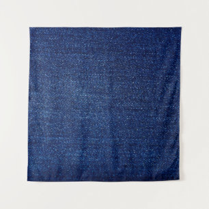 Texture of Denim jeans fabric background Tapestry