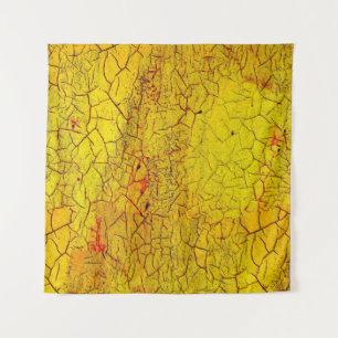 Texture of old yellow paint crackedabstract,aged,a tapestry