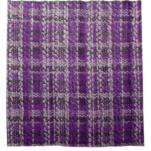 Texture of purple tartan fabric useful as a backgr