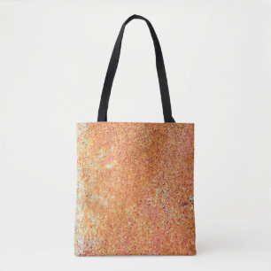 Texture of the old painted metalabstract, age, anc tote bag